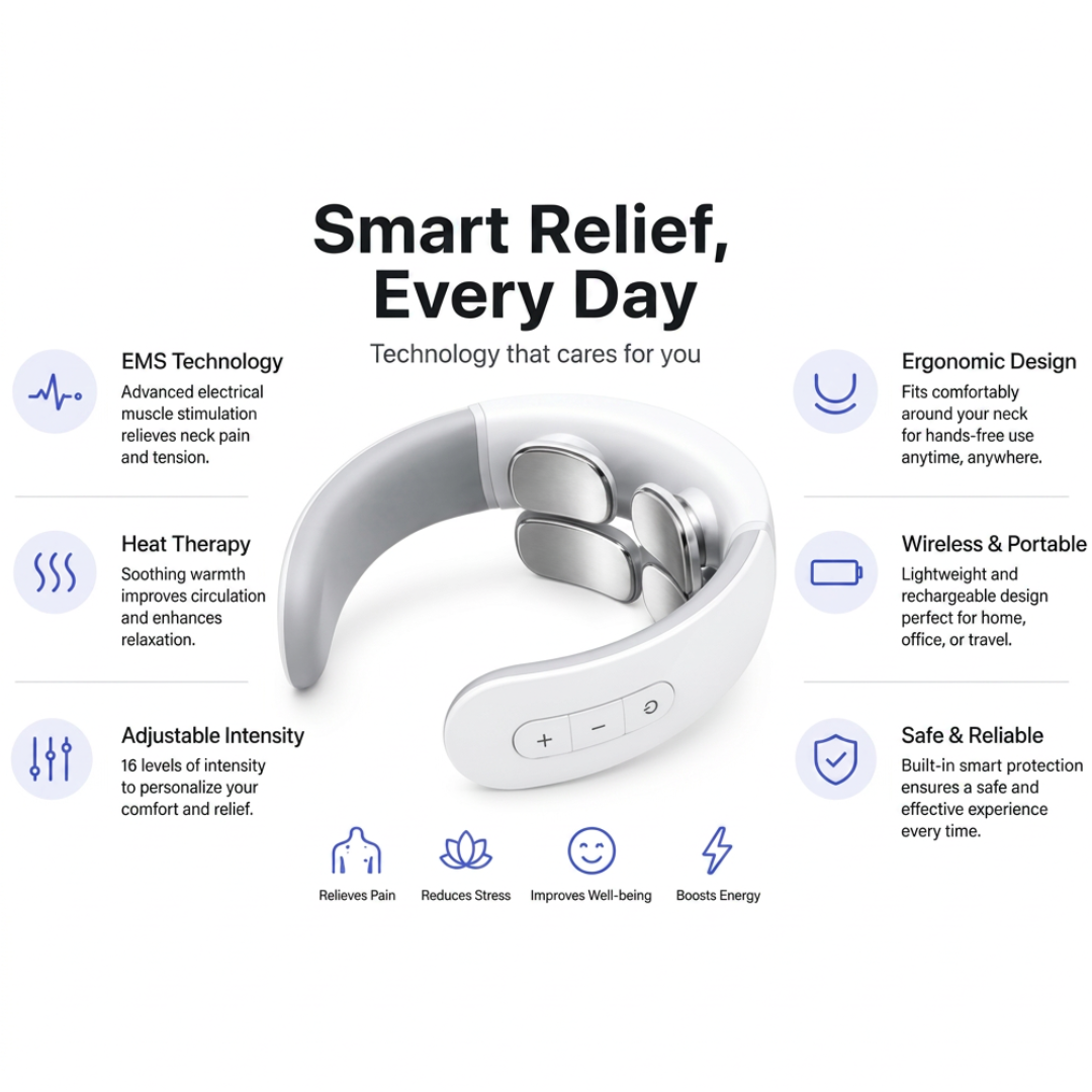 Lowtiva™ Smart Neck Massager